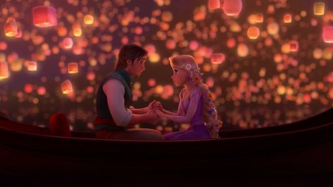 "Tangled" Is The Most Beautiful Disney Movie, And Here's The Proof Disney Çiftleri, Best Disney Songs, Rapunzel Y Flynn, Tangled Lanterns, Lantern Wallpaper, Disney Amor, Everything Is Different, Sf Wallpaper, Tangled Wallpaper