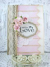 Abc Cards, 3d Collage, Ribbon Cards, Shabby Chic Cards, Fun Invitations, Vintage Card, Beautiful Cards, Valentine Cards, Pretty Cards