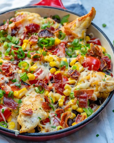 Clean Eating Vegetarian, Clean Eating Chicken, Chicken Nachos, Clean Eating Meal Plan, Clean Food Crush, Clean Eating Dinner, Food Crush, Healthy Clean Eating, Weekend Plans