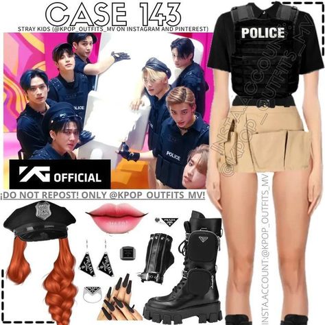 Stray Kids Case 143, Stray Kids Outfits, Jung Somin, Case 143, Kpop Concert Outfit, Curated Outfit, Korean Fashion Kpop, Preformance Outfits, Boujee Outfits