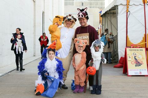 Lion King family Family Costumes For 4, Funny Family Costumes, Lion King Family, Family Costumes For 3, Disney Family Costumes, Family Costumes Diy, Lion King Costume, Humans Of New York, Lion Costume