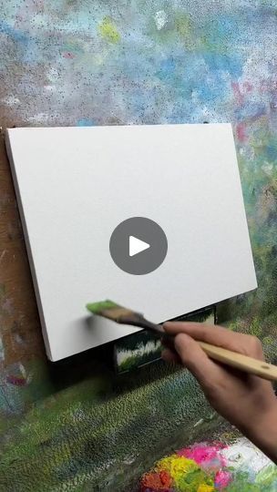 Oil Landscape Tutorial, Beautiful Landscapes Paintings Acrylics, Oil Painting Videos, Beautiful Landscape Paintings, Landscape Painting Tutorial, Acrylic Art Projects, Acrylic Painting Tips, Landscape Paintings Acrylic, Paint Acrylic