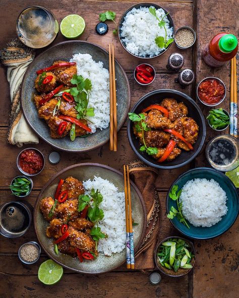 Ayam Bakar, General Tso, Food Instagram, Thai Food, Food Platters, Instagram Food, Food Presentation, Food Obsession, Cooking Meat