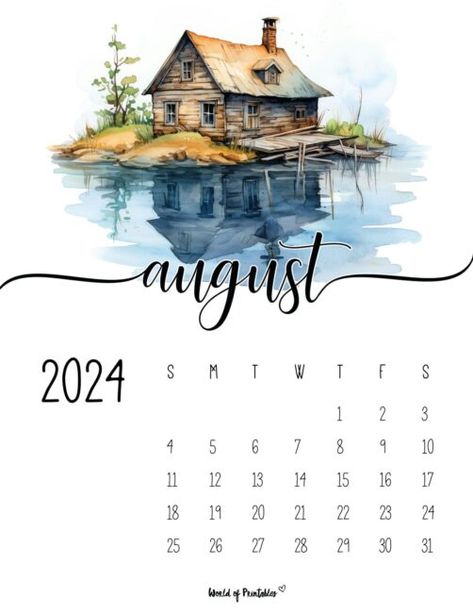 Inspirational Quotes Calendar, Simple Wedding Cards, Free Printable Calendar Templates, Watercolor Calendar, Calendar Design Template, Baby Milestones Pictures, August Calendar, Cool Calendars, Hello August