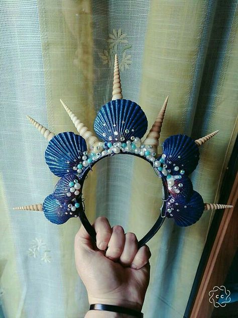 Shell Tiara, Mermaid Tiara, Sea Costume, Seashell Crown, Shell Mermaid, Costume Carnaval, Mermaid Accessories, Mermaid Crown, Fest Outfits