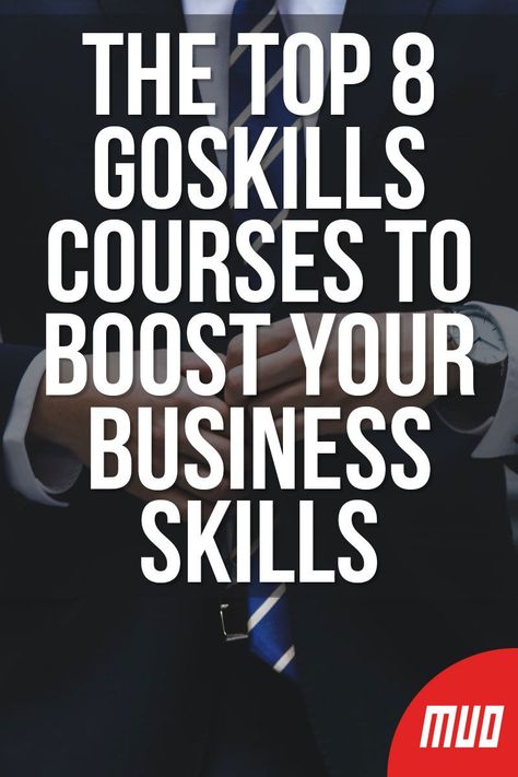 MakeUseOf.com — Technology, Simplified —  With GoSkills, you have easy access to affordable online courses. These let you enhance the skills you already possess or learn new ones—both of which can take your career to the next level. Here are several of the top business classes and options offered by GoSkills that you should check out.  #GoSkills #Internet #Learning #Education #Course #OnlineCourse Pmp Exam, Photoshop Course, Financial Modeling, Short Courses, Leadership Training, Business Skills, Operations Management, Personalized Learning, Creative Skills