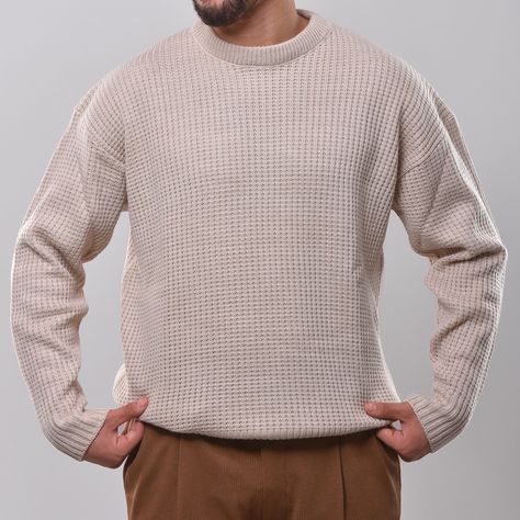 بلوفر تريكو اوفر سايز - Oversize pullover tricot