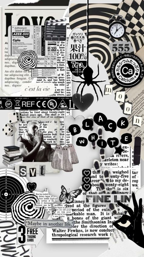 #myfirstshuffle #seventeen #blackwhite #black #white #journal #scrapbook #svt #kpop Seventeen Scrapbook, Seventeen Black And White, White Journal, Svt Kpop, Journal Scrapbook, Black And White Wallpaper, White Wallpaper, Your Aesthetic, No. 2