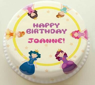 Happy Birthday Joann Cake Ideas and Designs Happy Birthday Joanne, Show And Tell, Disney Girls, Cake Ideas, Birthday Cake, Happy Birthday, Cake, Disney, Birthday