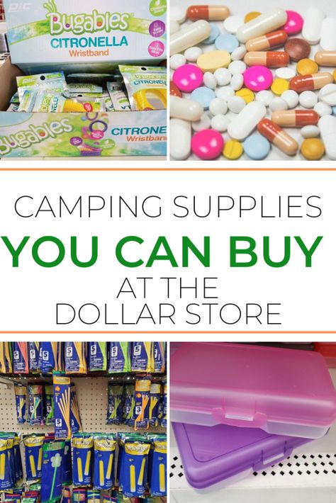 Dollar Tree Camping Supplies Complete A to Z List - Crazy Camping Girl Dollar Tree Camping, What To Take Camping, Tree Camping, Camping Hacks Diy, Camping Organization, Camping Shower, Camping Guide, Family Camping Trip, Lake Food