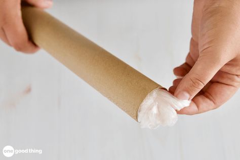 12 Surprisingly Practical Things You Can Do With Cardboard Tubes · Jillee Uses For Cardboard, Craft Tables, Grocery Bag Dispenser, Make A Bird Feeder, Cardboard Fireplace, Reuse Recycle Repurpose, Toilet Paper Art, Old Bed Sheets, Cardboard Playhouse