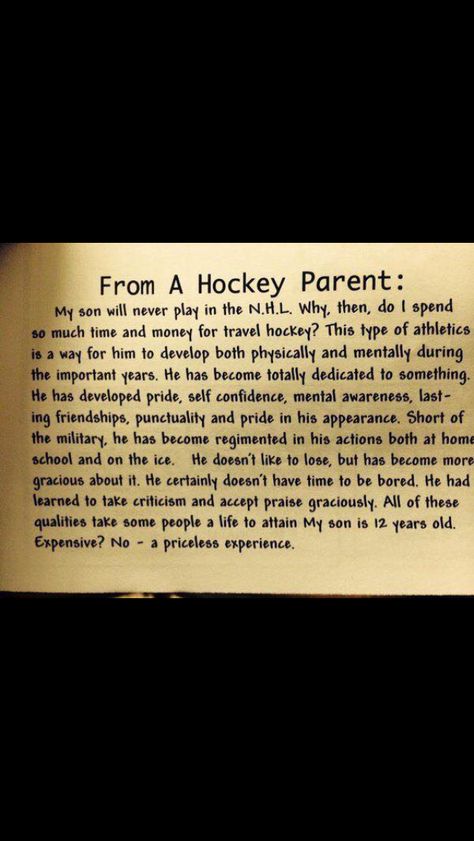 Hockey Parents Quotes, Hockey Birthday Parties, Hockey Crafts, Quotes Girlfriend, Children Book Quotes, Hockey Bedroom, Hockey Drills, Hockey Girlfriend, Hockey Room