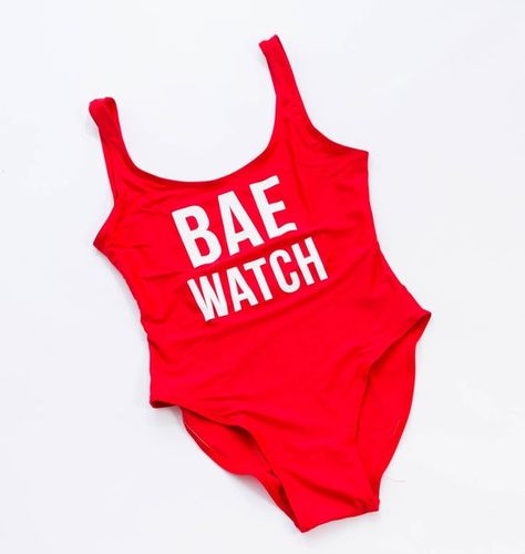 One Piece Letter, Bae Watch Swimsuit, Custom Swimsuits, Bae Watch, Sports Swimsuits, Beach Suit, Sport Bikinis, Beach Bathing Suits, Women Swimsuit