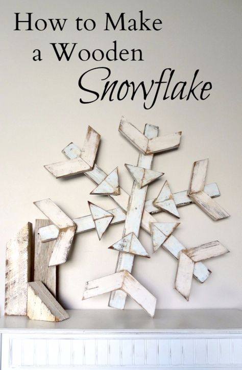 Best DIY Snowflake Decorations, Ornaments and Crafts - Wooden Snowflake - Paper Crafts with Snowflakes, Pipe Cleaner Projects, Mason Jars and Dollar Store Ideas - Easy DIY Ideas to Decorate for Winter - Creative Home Decor and Room Decorations for Adults, Teens and Kids http://diyjoy.com/diy-projects-snowflakes Pallet Snowflake Diy, Diy Large Wooden Snowflake, Snow Flake Decorations Diy, Large Wooden Snowflakes, Wood Snowflake Decor, Large Wooden Snowflakes Diy, Wooden Winter Decor, Wooden Snowmen Diy, Pallet Snowflake