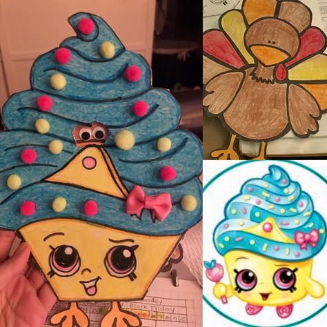 Disguise A Turkey Cupcake, Thanksgiving Art Projects, Turkey In Disguise, Disguise A Turkey, Paper Turkey, Turkey Activity, Turkey Cupcakes, Turkey Disguise Project, Turkey Project