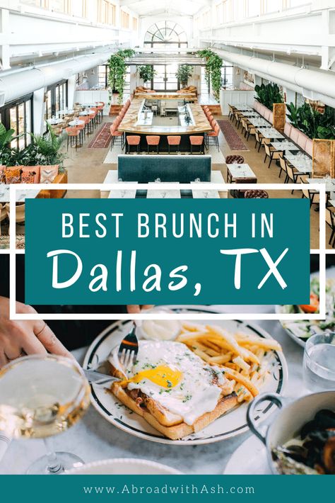 Dallas brunch spots Best Brunch In Dallas, Brunch In Dallas, Trendy Cocktails, Dallas Brunch, Road Trip Texas, Places In Dallas, Weekend In Dallas, Dallas Travel, Texas Travel Guide