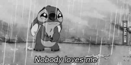 Nobody Loves Me, Stitch Quotes, Lilo And Stitch Quotes, Stitch Quote, Stitch Drawing, Stitch Pictures, Cute Disney Wallpaper, Heart Wallpaper, Stitch Disney