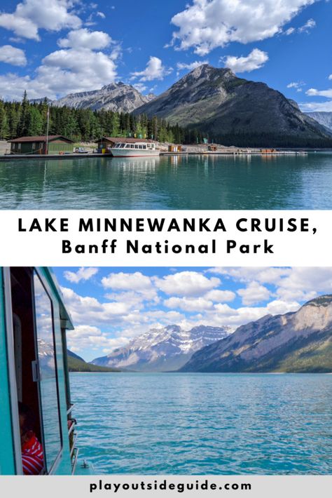 Lake Minnewanka Cruise, Banff National Park Lake Minnewanka Banff, Banff Trip, Adventure List, Banff Canada, Play Outside, Banff National Park, Canada Travel, National Park, Places To Go