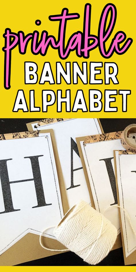 Homemade Banners Diy, Congratulations Banner Printable Free, Welcome Home Banner Printable Free, How To Make A Banner Diy, Paper Banners Ideas Diy, How To Make A Banner, Diy Banner Ideas, Free Printable Letters For Banners, Welcome Home Printable