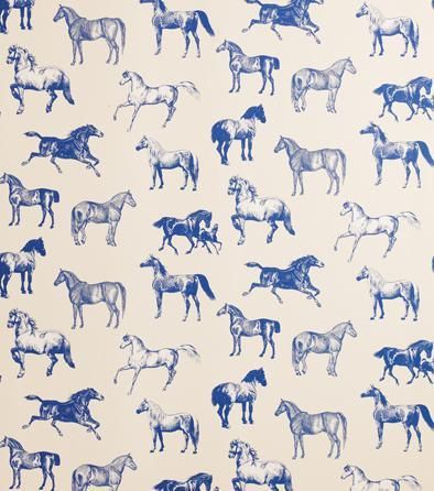 horse print Equestrian Prints, Horse Background, Horse Fabric, Conversational Prints, Sandberg Wallpaper, Horse Wallpaper, Horse Pattern, Fashion Wallpaper, Vintage Horse