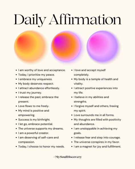 Daily Affirmations Poster, Wellness Planner, Affirmation Posters, Body Is A Temple, Daily Affirmation, Morning Affirmations, Take Charge, Wish You The Best, Manifestation Quotes