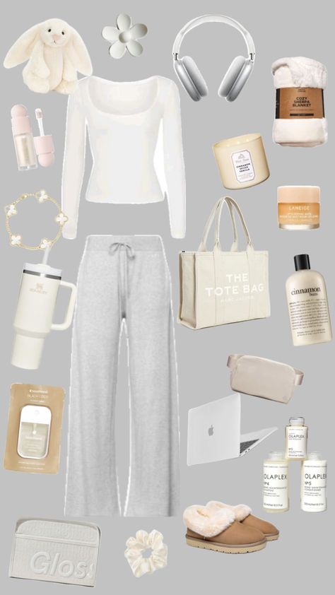 vanilla girl outfit inspo! #vanillagirl #vanilla #outfitinspo #inspo #outfit #vanillagirloutfitinspo Basic White Girl Outfit, White Girl Outfits, Basic Girl Outfit, Simple Outfits For School, Happy Clothes, Vanilla Girl, Casual Preppy Outfits, Trendy Outfits For Teens, Cute Lazy Day Outfits