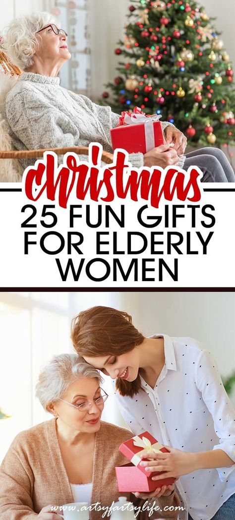 Looking for a great Christmas present to give your elderly loved one in the nursing home? Tips and ideas for what to get for Mom, Grandma, Aunts or Sisters. Christmas Decor Ideas Nursing Home, Gifts For Seniors In Nursing Homes, What To Get Grandma For Christmas, Elderly Christmas Gifts, Christmas Gifts For Nursing Home, Gifts For Elderly In Nursing Home, Nursing Home Christmas, Nursing Home Gifts, Elderly Gift