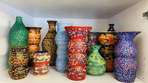 Seth Rogan, Afrocentric Decor, Seth Rogen, Curated Decor, Thread Art, Pottery Glazes, Spanish Colonial, Ceramics Ideas Pottery, Eclectic Home