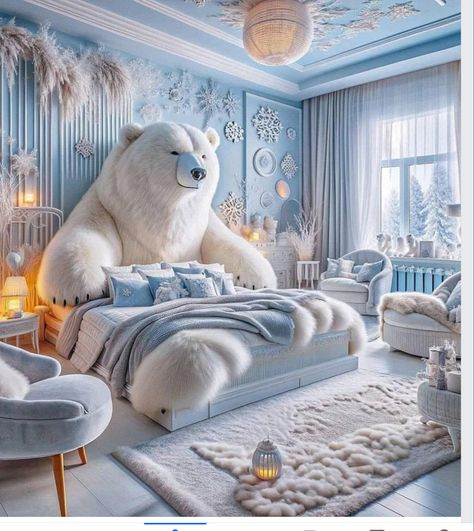 Bear Bed, Cute Bedroom Decor, Stylish Bedroom, Cozy Room, Room Inspiration Bedroom, Dream Rooms, Dream House Decor, Beautiful Bedrooms, Room Themes