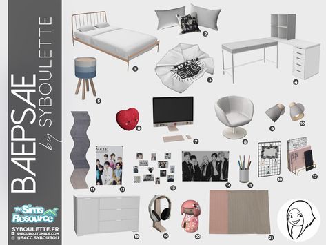 Mod Furniture, The Sims 4 Pc, Sims 4 Bedroom, Make A Room, The Sims 4 Packs, Sims 4 Expansions, Tumblr Sims 4, The Idol, Sims 4 House Design