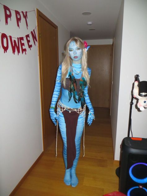 Navi Halloween Costume, Avatar Navi Cosplay, Avatar Navi Costume, Avatar Costume Ideas, Avatar Halloween Costumes Women, Avatar Costume Women, Avatar Halloween Costumes, Avatar Costume, Halloween Rave Outfits