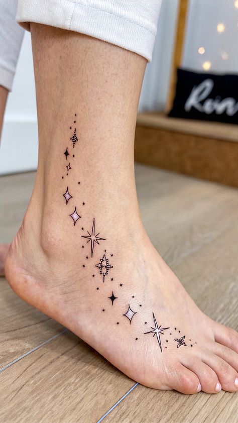 Get ready to shine with these celestial glitter tattoos! Inspired by Van Gogh's Starry Night, these designs are perfect for anyone who loves the night sky. #GlitterTattoos #StarryNight #TattooInspo #GlitterLove #TattooDesigns Glitter Tattoo Ideas, Glitter Tattoo, Starry Night Van Gogh, Starry Night Sky, The Night Sky, To Shine, Night Skies, Night Sky, Van Gogh