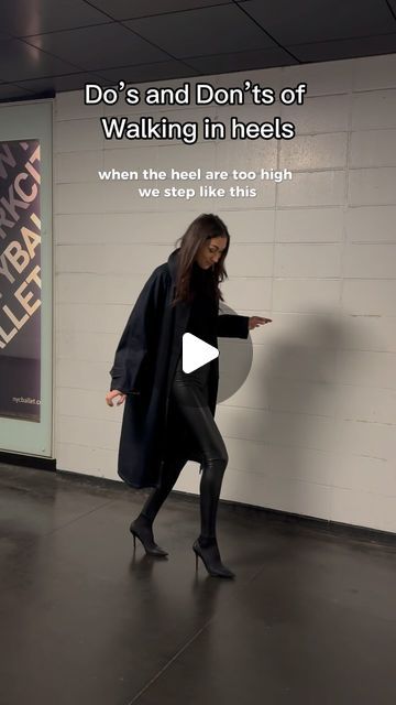 25M views · 1.2M likes | Olga Kuznetcova | Elegance Coach on Instagram: "Avoid this common mistake at all times, you should be walking heel to toe (unless you realy can’t physically)
#eleganceclass #elegancecoach #howtowalkinheels #elegantlady" Walking In Heels Tips, How To Walk In High Heels, How To Walk In Heels For Beginners, How To Walk In Heels, Walking In High Heels, Walking In Heels, How To Walk, Model Inspo, Keto Bread