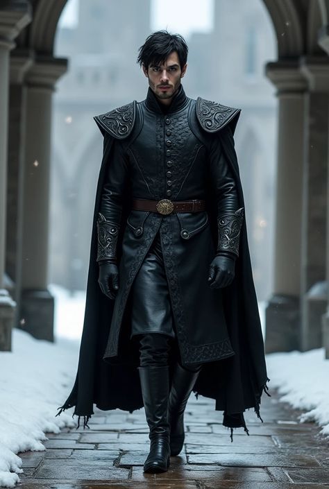 Royal Casual Outfits Men, Medieval Royalty Clothing Men, Fancy Fantasy Outfits Male, Dark Fantasy Male Outfit, Mens Fantasy Fashion Art, Dragon Rider Outfit Male, Formal Fantasy Outfits Male, Midevil Outfits Man, Elf Clothes Male