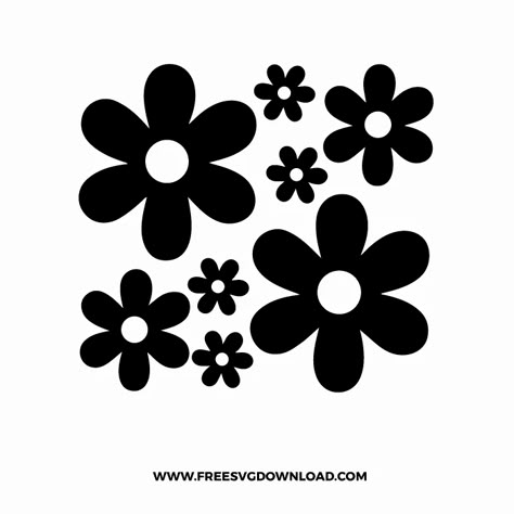 Cheetah Print Walls, Free Svg Cricut, Boy Room Wall Decor, Cricut Print And Cut, Spring Svg, Sticker Flower, Body Decoration, Red Daisy, Designs For Cricut