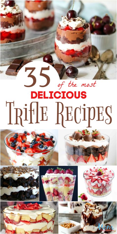 Oreo Trifle, Simple Dessert Recipes, Trifle Recipes Easy, Trifle Bowl Recipes, Easy Trifle, Trifle Dessert Recipes, Trifle Recipes, Super Easy Desserts, Dessert Truffles