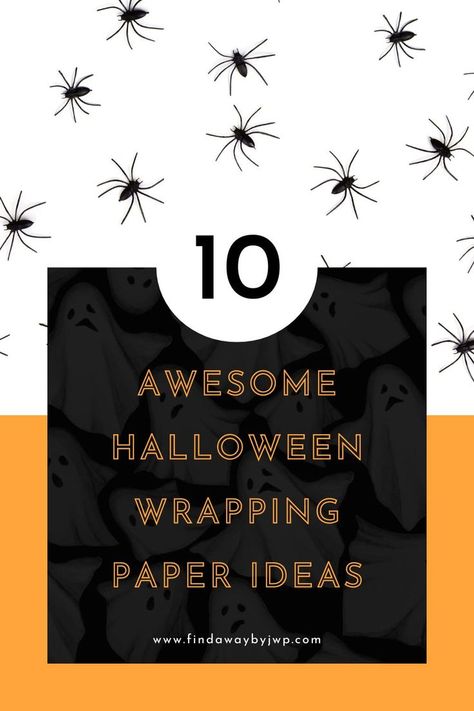 More than 10 awesome Halloween wrapping papers for a creative gift wrapping Wrapping Papers, Creative Gift Wrapping, Find A Way, Diy Crafts For Home Decor, Wrapping Ideas, Creative Life, Halloween Gift, Creative Gifts, Halloween Crafts