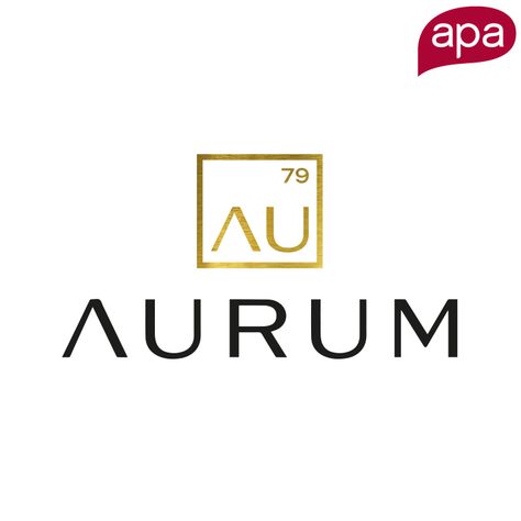 Logo design for a restaurant that wanted to present a golden concept in a modern way. Aurum is the scientific name for gold and now the name for international flavor.  What does your brand say?  #APACreative #Aurum #Logo #Brand #Branding #LogoDesign #Design #Diseño #AdvertisingAgency #Agency #Advertising #CorporateIdentity #Modern #Gold #Sophisticated #Restaurant Aurum Logo, Sophisticated Restaurant, Agency Advertising, Motion Typography, Bentley Mulsanne, Bar Logo, Seal Logo, Company Logo Design, Scientific Name