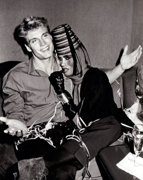 That time Grace Jones tried to ‘kidnap’ Dolph Lundgren from his hotel, at gunpoint | Dangerous Minds Dolph Lundgren Grace Jones, Dolph Lundgren, Helmut Newton, Grace Jones, Chemical Engineering, Studio 54, Interracial Couples, Cultura Pop, Lady And Gentlemen