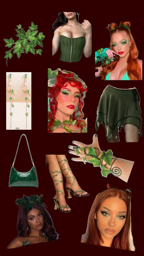 Ivy Halloween Costume, Poison Ivy Halloween, Poison Ivy Halloween Costume, Poison Ivy Costume, Ivy Costume, Poison Ivy Costumes, Poison Ivy, Halloween Costume, Ivy