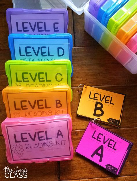 Kindergarten Guided Reading Kits. Levels A-E. Perfect for small groups! Reading Kindergarten, Guided Reading Kindergarten, Guided Reading Lessons, Guided Reading Levels, Guided Reading Groups, Reading Specialist, First Grade Reading, Reading Centers, Reading Intervention