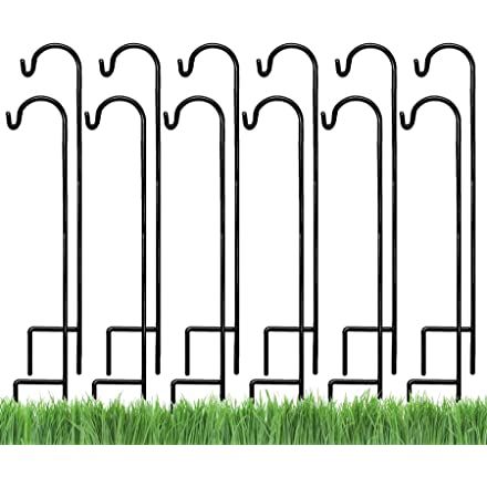 Amazon.com Shopping Cart Black Shepherd, Garden Hooks, Hanging Solar Lights, Hanging Wall Planters, Plant Hooks, Plant Stands Outdoor, Hanging Flower Pots, Hanging Bird Feeders, Flowers In Jars