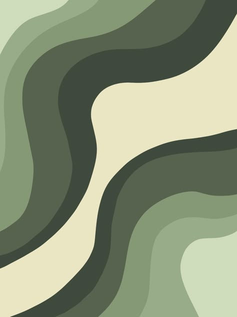 Green Squiggle Wallpaper, Dark Green Aesthetic Drawing, Sage Green Homescreen Layout, Green Homescreen Layout, Sage Green Homescreen, Carson Aesthetic, Sage Green Aesthetic Wallpaper, Layout Wallpaper, Green Homescreen