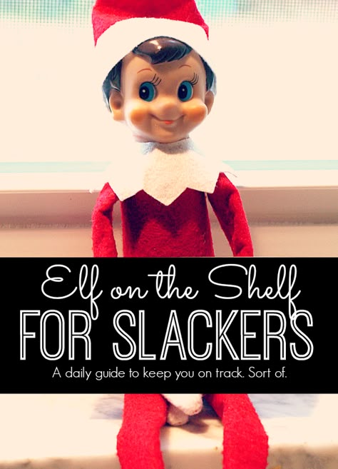 Don't worry if you're too busy this Christmas for elaborate Elf on the Shelf ideas. You're not alone. Make your life easier with this Elf on the Shelf guide for Slackers. Simple Elf on the Shelf ideas for every day of the week - and what to do when you forget to move your Elf. When You Forget To Move The Elf, Tradition Ideas, Timmy Time, Christmas Elf On The Shelf, Elf On Shelf Ideas, Elf Antics, Elf On A Shelf Ideas, Elf Fun, Christmas Decorations Ideas