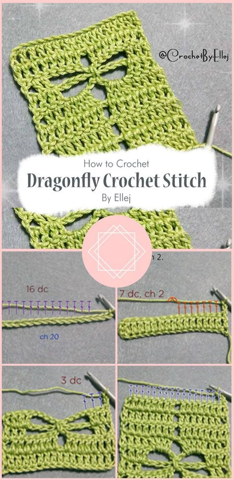 Dragonfly Pattern Crochet, Crochet Dragonfly Top Pattern, Crochet Dragonfly Headband, Dragonfly Crochet Top Pattern Free, Dragonfly Crochet Top, Dragonfly Crochet Pattern Free, Beaded Crochet Patterns, Crochet Dragon Fly, Dragonfly Granny Square