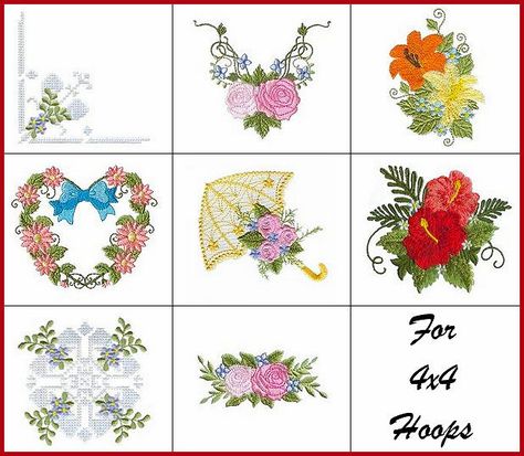 "PCS Sampler 17" This #MachineEmbroidery design set offers a wonderful assortment of floral designs, suitable for so many projects, just like the one's you'll see when you click thru to see more images, as just a few ideas of how lovely they're look on everything from a fashionable clutch, to a pillow case. Denim Bags, Embroidery Library, Design Set, Custom Embroidery, Floral Designs, Look On, Embroidery Thread, Blueberries, Pillow Case