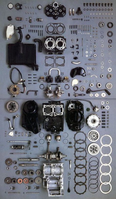 Motorcycle Engine Parts, Yamaha Banshee, Automobile Engineering, Mechanical Parts, Bike Engine, Automotive Mechanic, Motor Engine, Combustion Engine, Motorcycle Engine