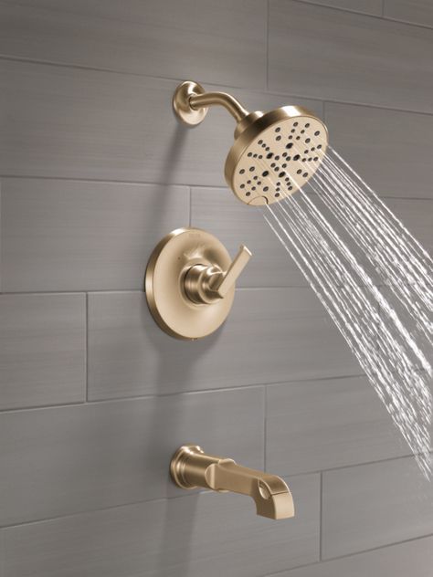 Brass Shower Fixtures, Champagne Bronze Hardware, Shower Style, Shower Diverter, Gold Shower, Shower Fixtures, Shower Kit, Brass Shower, Shower Faucet Sets