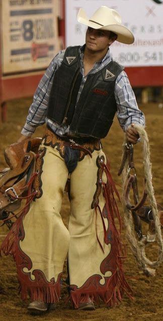 Cowboys rodeo chaps 3                                                                                                                                                                                 More Rodeo Chaps, Cowboy Chaps, Saddle Bronc, Bronc Riding, Rodeo Cowboys, Real Cowboys, Rodeo Life, The Lone Ranger, Rodeo Outfits