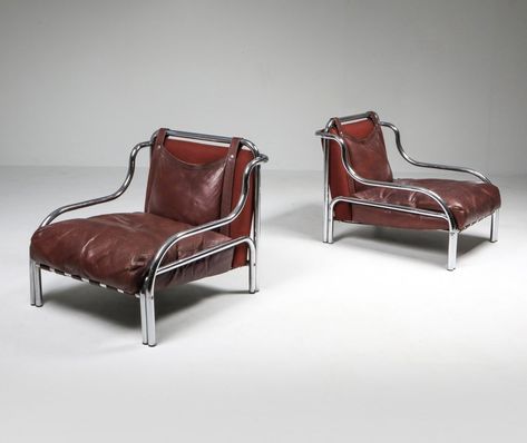 Gae Aulenti, Easy Chairs, Furniture Design Chair, Leather Chairs, House Furniture Design, Easy Chair, Vintage Chairs, Leather Chair, Decor Interior Design